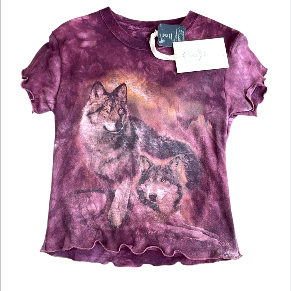 The Mountain Vintage Wolves Tie & Dye T-Shirt